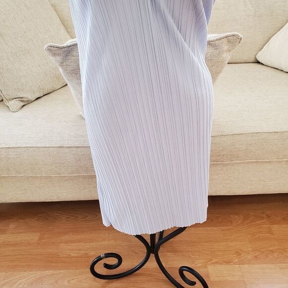 Topshop Pleated Crinkle Slip Dress - Picture 6 of 14